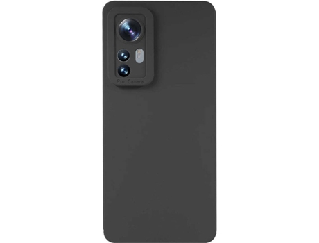 Carcasa para Xiaomi 12 Pro MISTERCAPAS con Protección da Cámara Negro