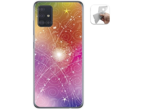 Carcasa Samsung Galaxy A51 5G TUMUNDOSMARTPHONE Abstracto Multicolor