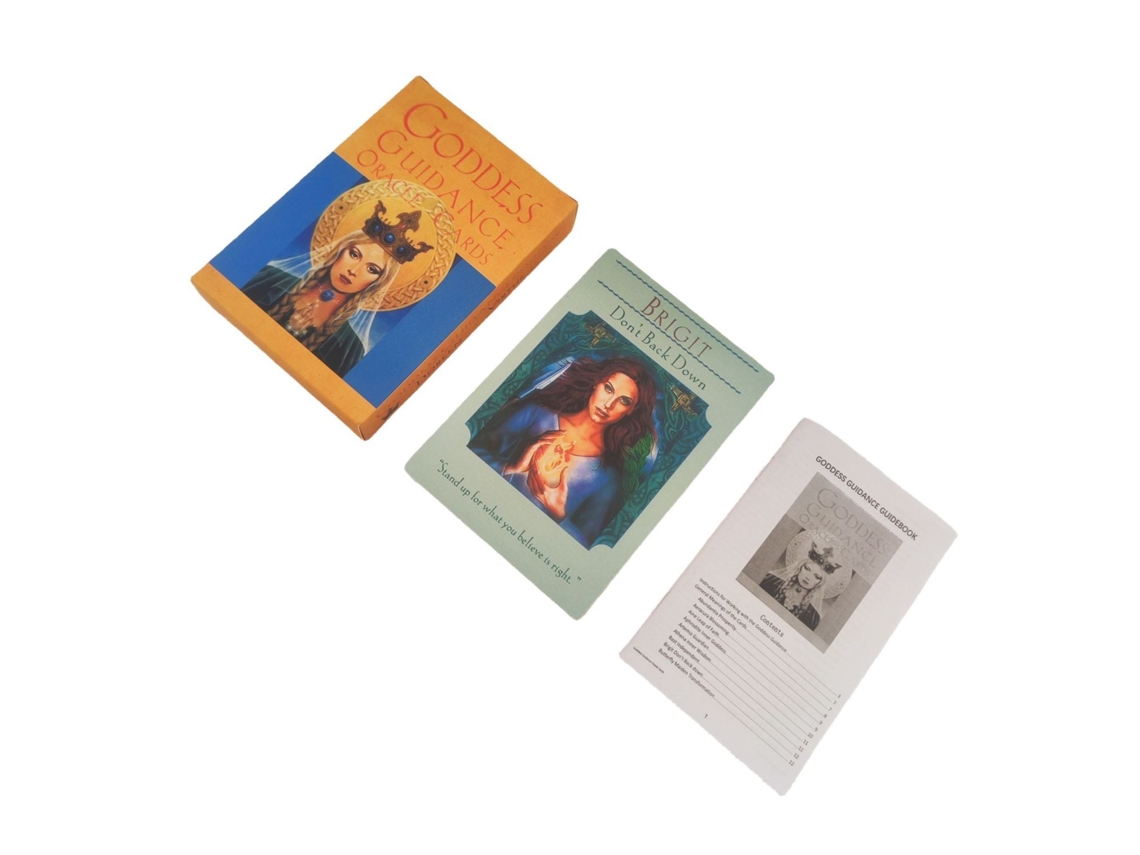 Nueva Tarjeta Oráculo De Gran Formato De La Guía De La Diosa (versión En Inglés), 12 X 8,3 Cm