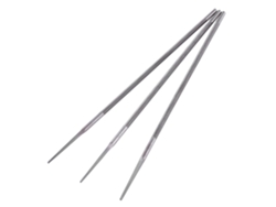 Juego De 3 Limas Redondas De Acero Para Afilador De Cadena De Motosierra De 5,5 Mm
