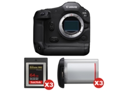 Canon Eos R1 + 3 Sandisk 64gb Extreme Pro Cfexpress Type B + 3 Canon Lp-e19 + Ebook “20 Consejos Para Fotos Que Impactan”