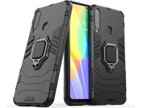 Carcasa Huawei Y6P G4M Protección Militar Magnética Negro