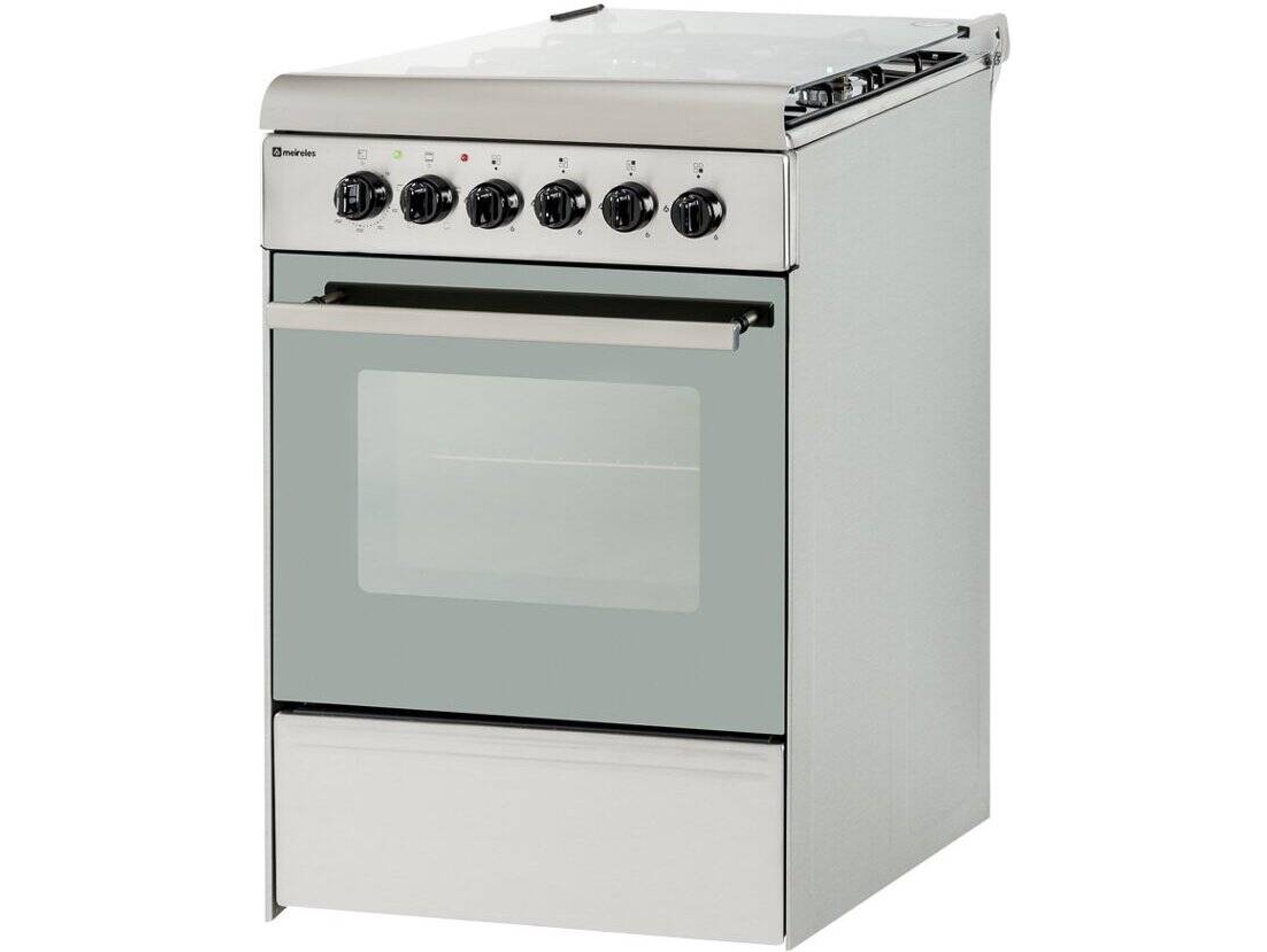 Cocina MEIRELES E 530 X BP (59 L - Eléctrico y Gas Butano-Propano - Inox)
