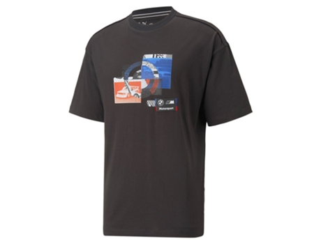 Camiseta de Hombre PUMA Bmw Motorsport Statement Cáñamo Negro (XL)