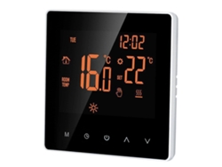 Termostato Digital 16a Con Pantalla Lcd Tactil Programable Para Calefacción Eléctrica Hogar Colegio Naranja