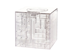 Laberinto Transparente 3d Money Alcove, Juguete Exclusivo Para Niños