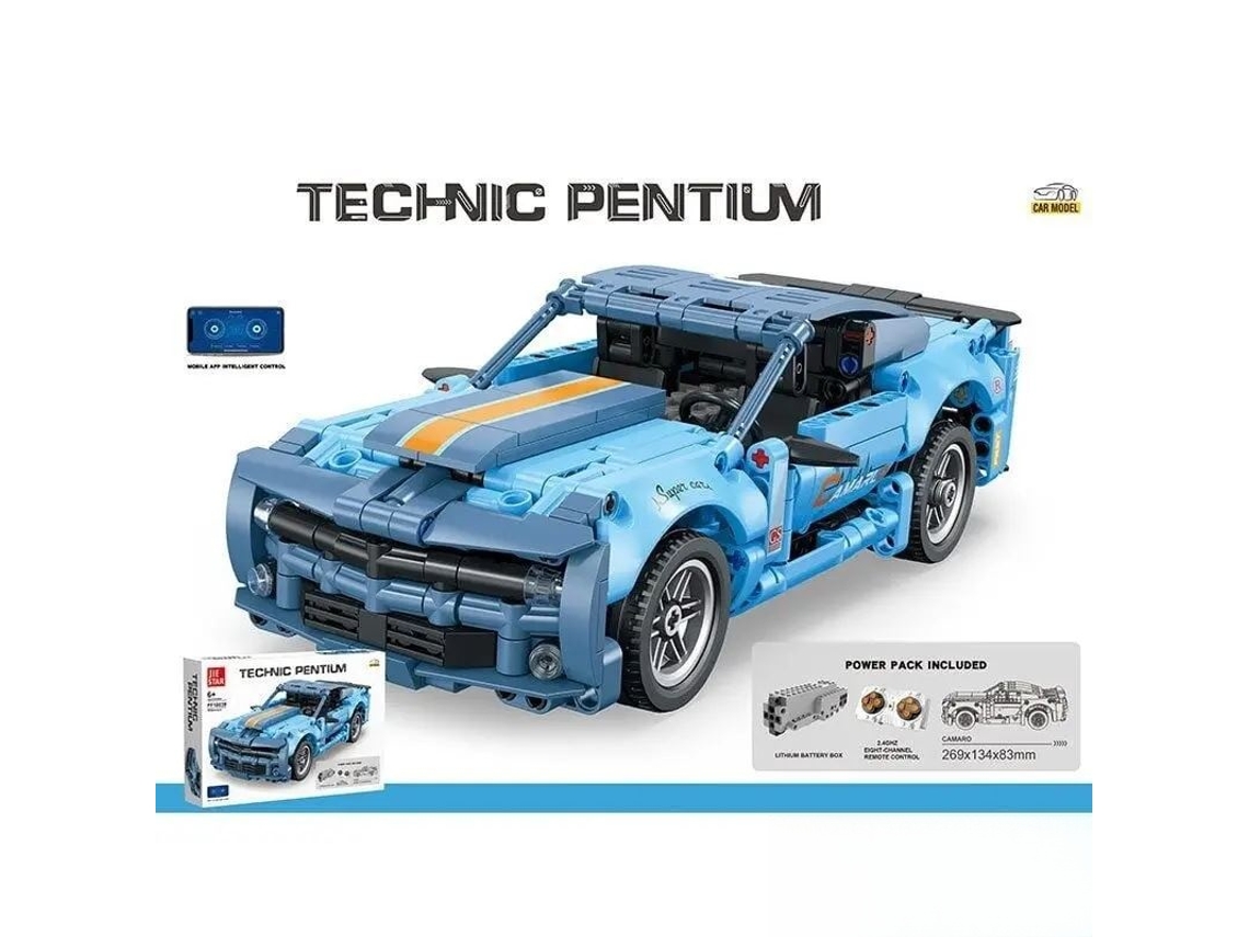 Jie Star Carro Desportivo Camaro Technic Pentium Ff10039