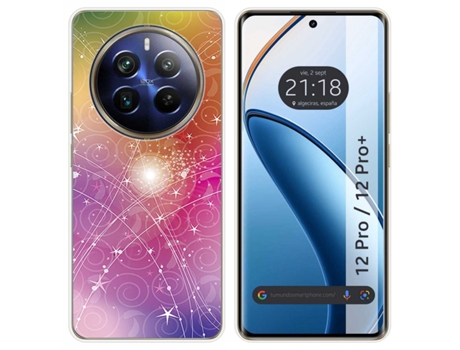 Funda Diseño Abstracto para Realme 12 Pro 5G / 12 Pro Plus 5G TUMUNDOSMARTPHONE Silicona Multicolor