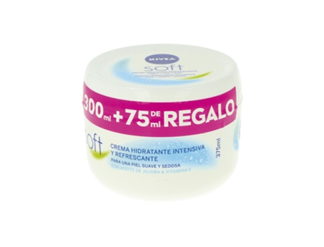 Crema Corporal NIVEA Soft Hidratante (375 ml)