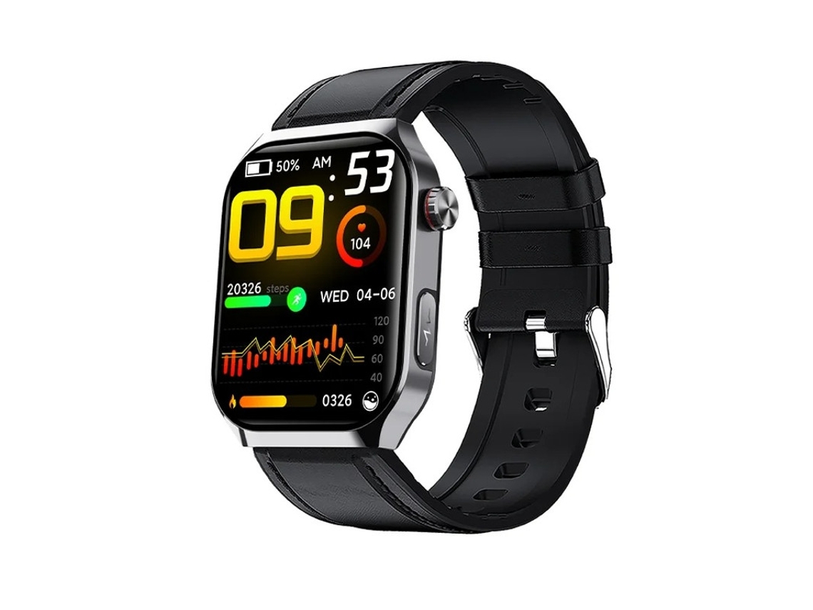 Reloj Inteligente Yizhood F700 De 2,1 Pulgadas Con Mini Rastreador De Salud Y Monitor De Imc (negro)