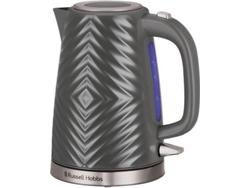 Hervidor de Agua Eléctrico RUSSEL HOBBS Groove Grey 26382-70 (2400 W)