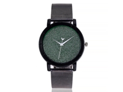 Reloj De Pulsera Para Mujer Vansvar Con Movimiento De Cuarzo Y Correa De Malla De Aleación, Estilo Moderno.