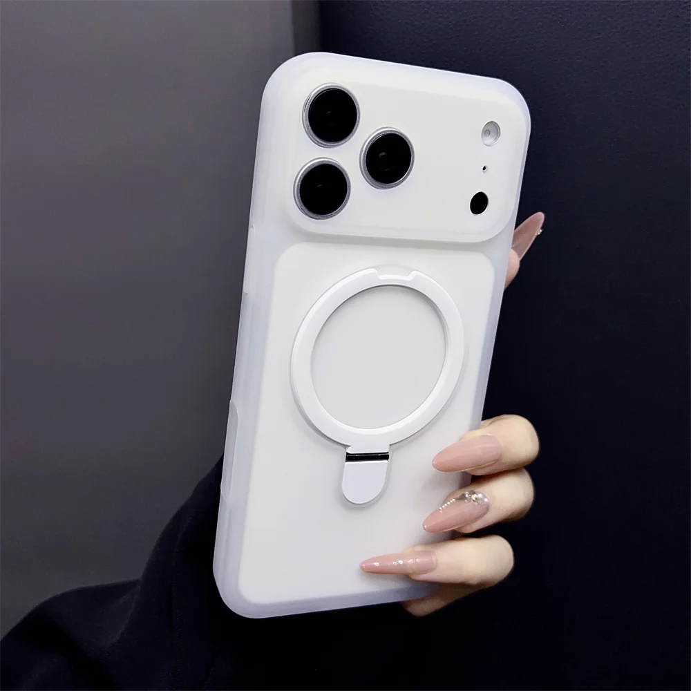 (iphone 17 Pro Max, Blanco) Funda De Silicona Para Teléfono, Compatible Con Iphone, Funda Protectora A Prueba De Golpes.