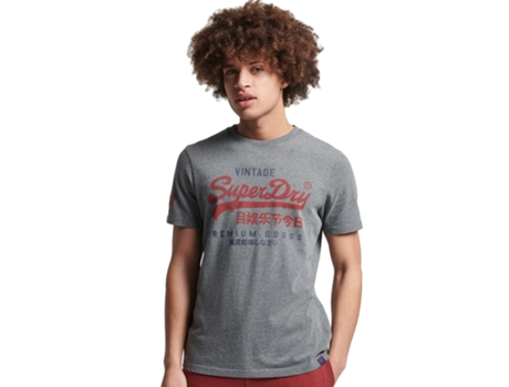 Camiseta SUPERDRY Hombre (Multicolor - S)