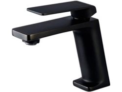 Grifo de lavabo Mice Monomando, griferia de baño Color Negro Mate MICE COLLECTION