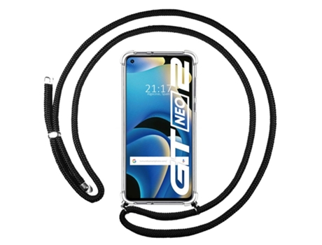 Carcasa Realme GT NEO 2 5G TUMUNDOSMARTPHONE Colgante Negro