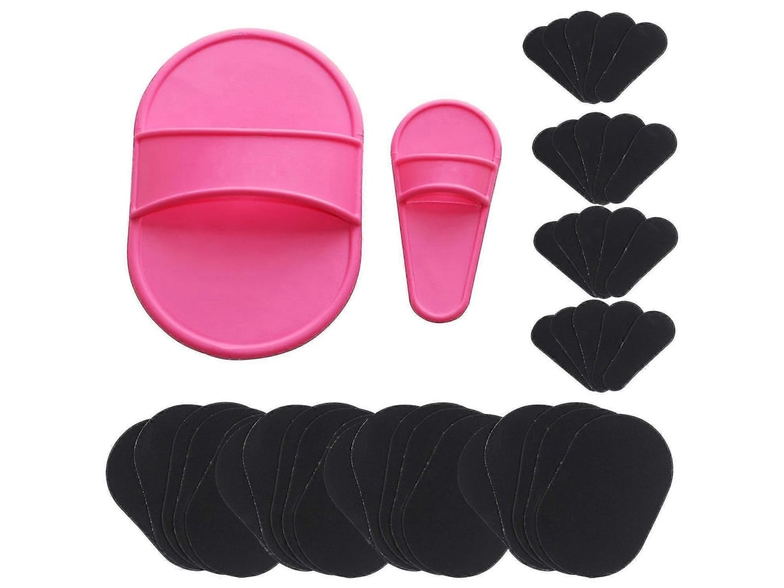 Kit De 40 Paños Exfoliantes Para Depilación Suave Piel Piernas Brazos Rostro Labio Superior