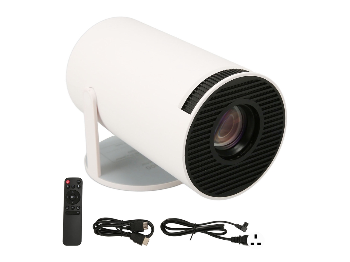 Proyector portátil con HD 1080p y enfoque automático