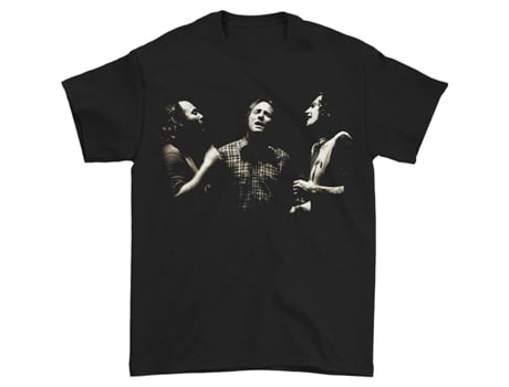 Camiseta ROCKINSTONE Crosby Stills Nash Young - Camiseta con foto de grupo (XXL)