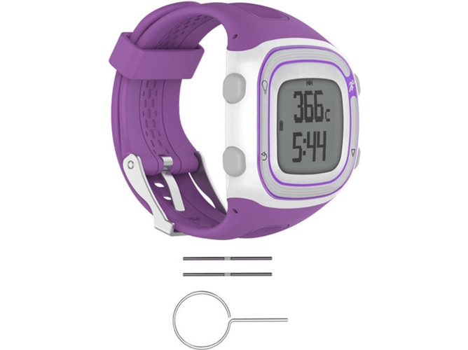 Correa WISETONY Garmin Forerunner 10, 15 230mm Violeta