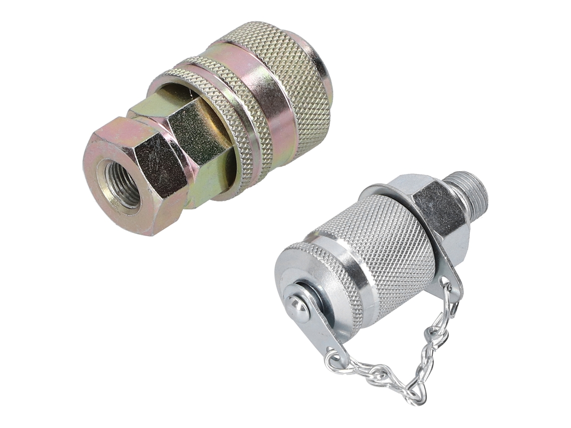 2026as-conector De Acoplamiento Rápido Adaptador De Prueba De Presión Hidráulica Suministros Industriales G1/8