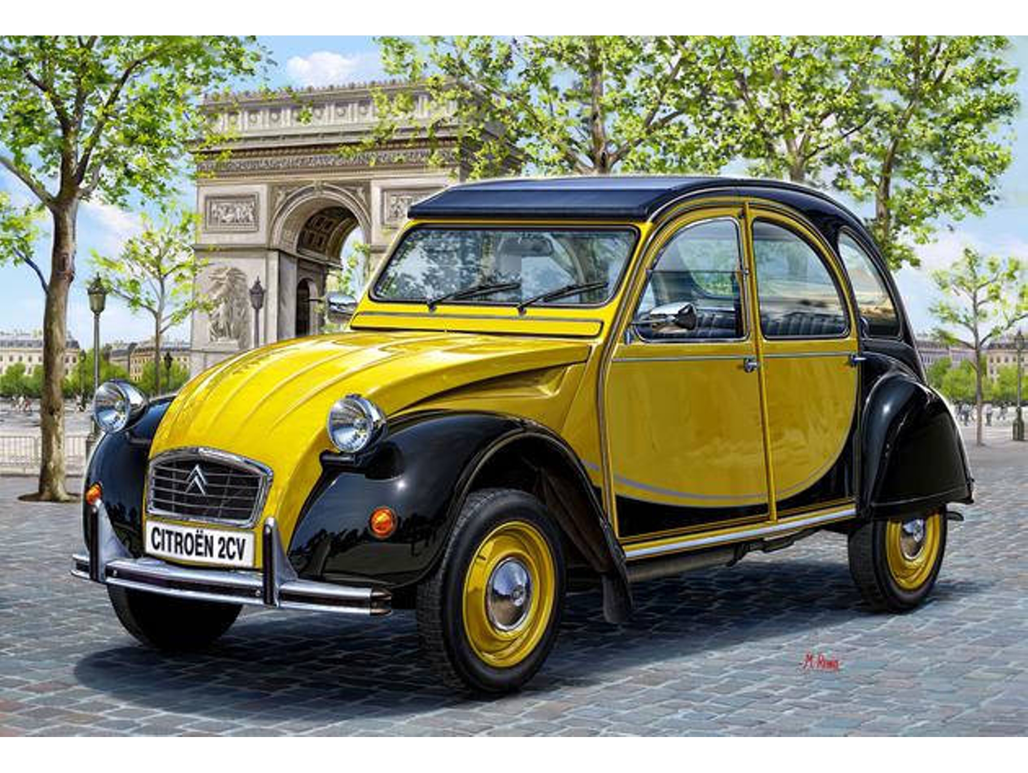 Modelo de Vehículo REVELL Citroen 2CV CHARLESTON