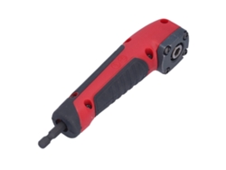 Adaptador de ângulo reto de 90° para furadeira elétrica, ferramenta rotativa antivibração, 15 cm