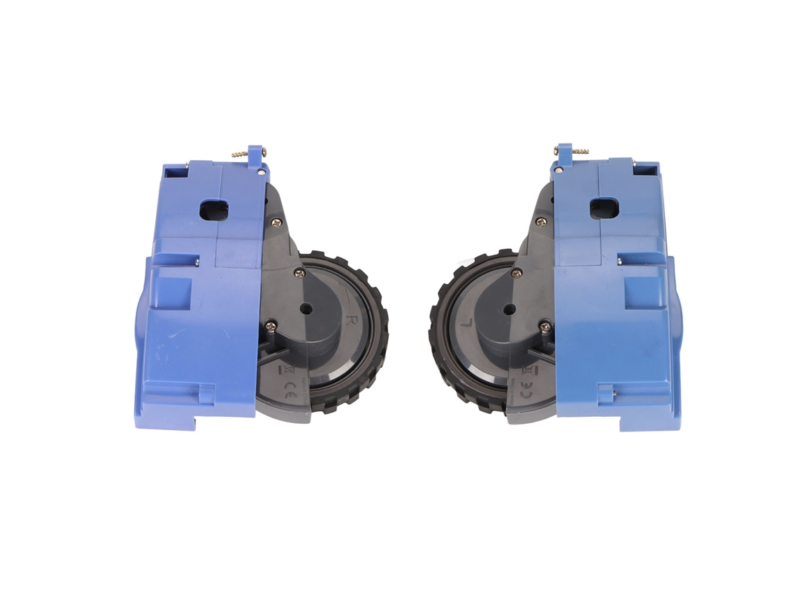 Primer par de módulos de ruedas motrices izquierda y derecha para aspiradoras Roomba de las series 500 y 900 (azul)