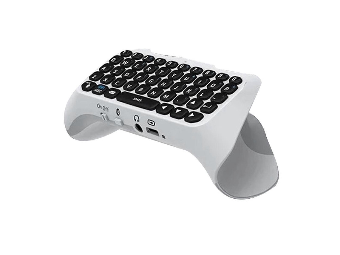 Teclado de consola inalámbrico Teclado Bluetooth externo para Playstation 5 Teclado Bluetooth Chatpad Ly Ebike