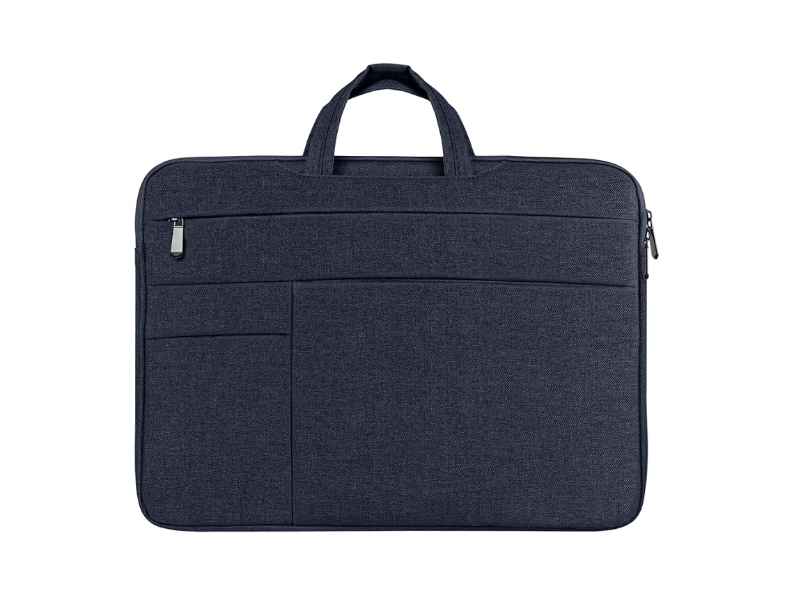 Bolso De Mano Para Portátil Dux Ducis Lbtd Series De 15,5 A 16 Pulgadas, De Poliéster, Con Múltiples Bolsillos, Color Azul Marino.