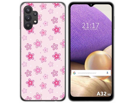 Carcasa Samsung Galaxy A32 5G TUMUNDOSMARTPHONE Flores Multicolor