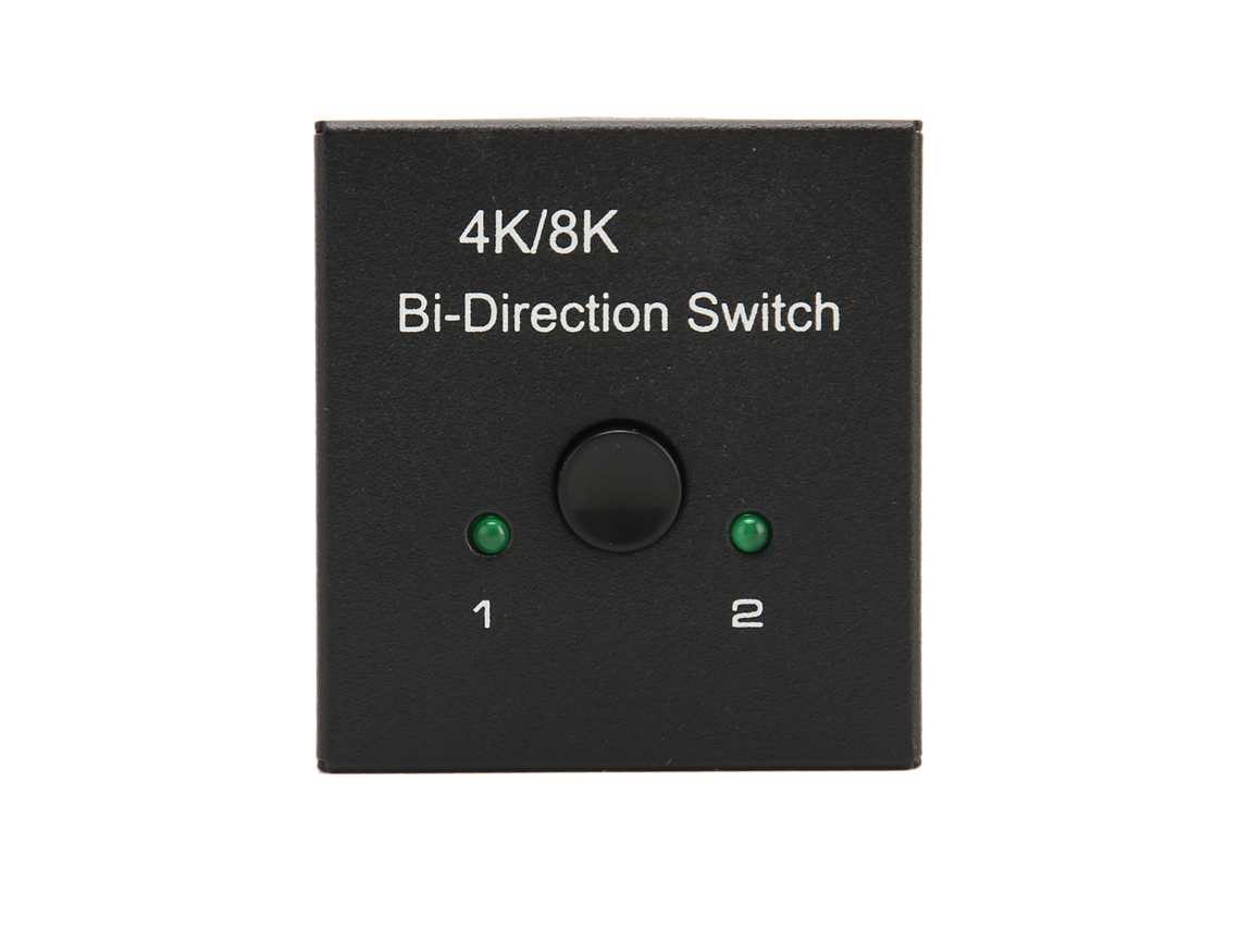 Conmutador De Interfaz Multimedia Hd Bidireccional 8k 4k 40 Gbps Plug And Play Para Ps4 Xbox