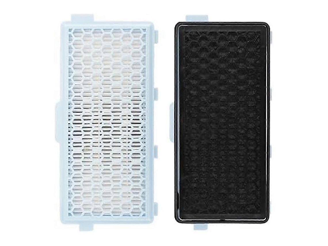 Filtro HEPA Airclean compatible con aspiradoras de cuerpo entero C2 y C3, y aspiradoras compactas C1 y C2. Paquete de 2 unidades.