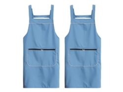 Delantal De Cocina 3 Piezas, Impermeable Y Antimanchas, Ligero Y Transpirable, Ideal Para Hogar En Verano