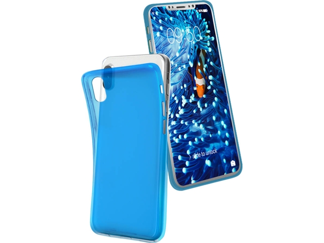 Carcasa iPhone X, Xs SBS Cool Azul