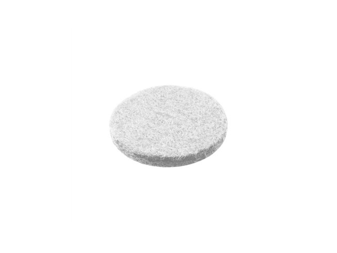 Embalaje Blister Con 12 Discos De Fieltro Adhesivos. Blanco 18mm 23154 Amigo