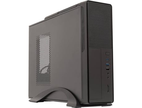 Caja PC COOLBOX Slim Negro (Micro ATX - Negro)