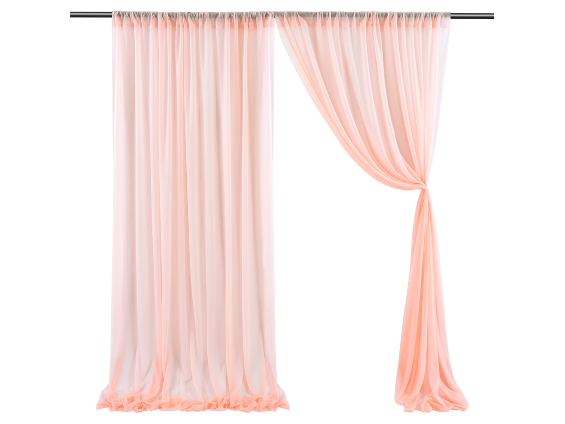 Fondo de carpa de satén de una sola pieza para decoración de bodas