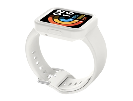 Correa de reloj inteligente para Xiaomi Redmi Watch/Watch Lite Banda de reloj integrada de silicona de color sólido (blanco)