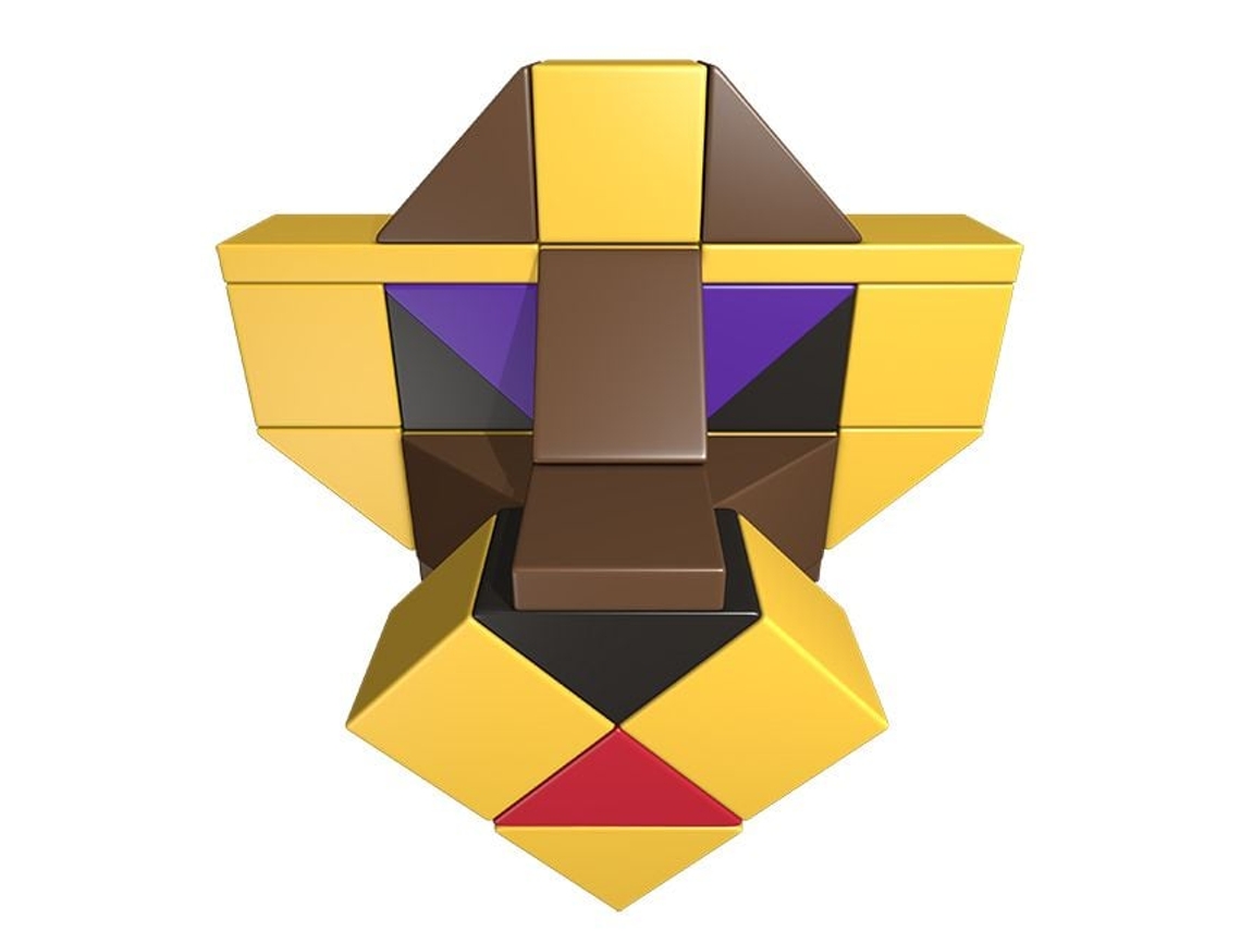 Juego de construcción magnético Einstein con animales africanos, 34 piezas, Einstein