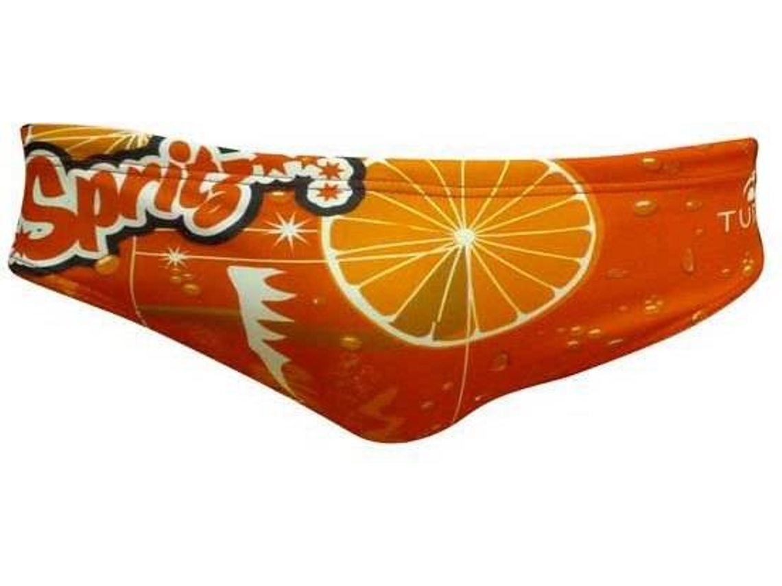 Calzoncillos para Hombre TURBO Spritz Naranja para Natacion (L)