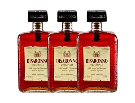 Licor DISARONNO Amaretto Disaronno Originale (1 L - 3 unidades)