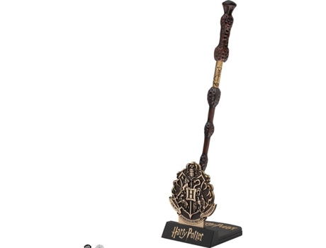 Bolígrafo Réplica CINEREPLICAS Varita + Soporte + Marcador Albus Dumbledore Harry Potter
