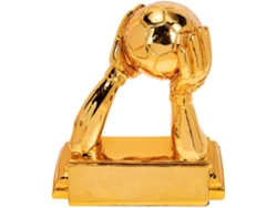 Trofeo Decorativo De Resina Dorada Para Guardián, Resistente Al Desgaste.