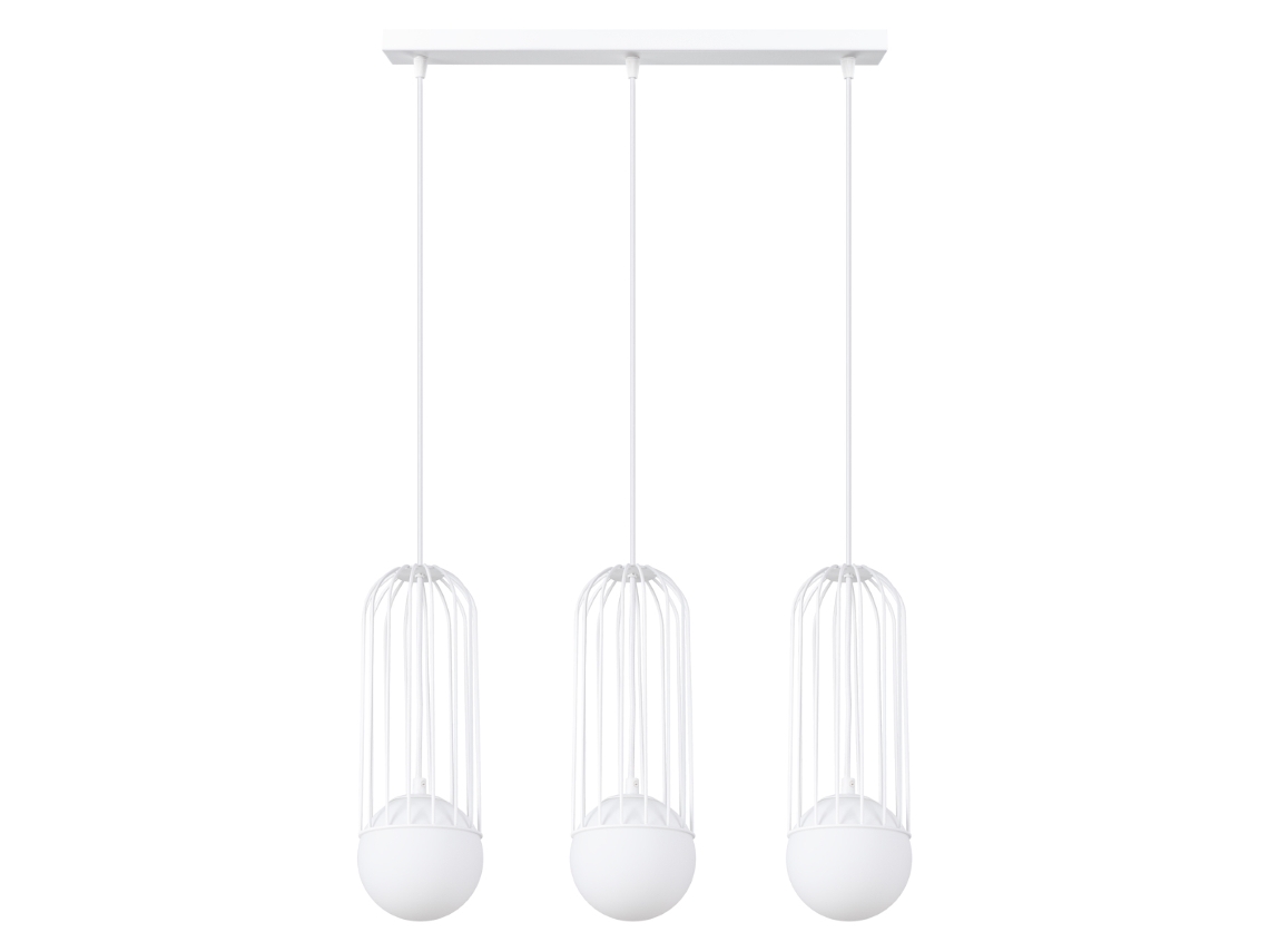 Sollux Sl.1333 Brina Lámpara Colgante 3l Blanco