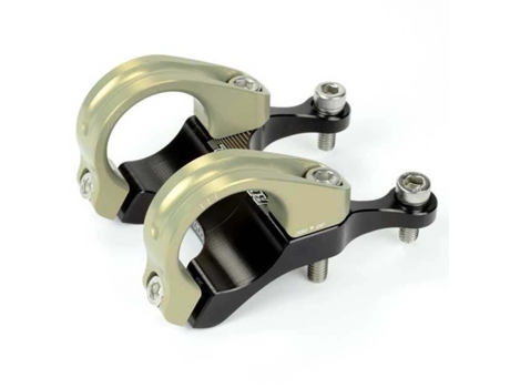 Tronco Integra Ii Direct Mount 31.8 Zero Rise Preto Dourado 50 Mm / 10ºrenthal