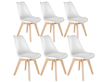 TECTAKE Set 6 Silla Cena TECTAKE Federica