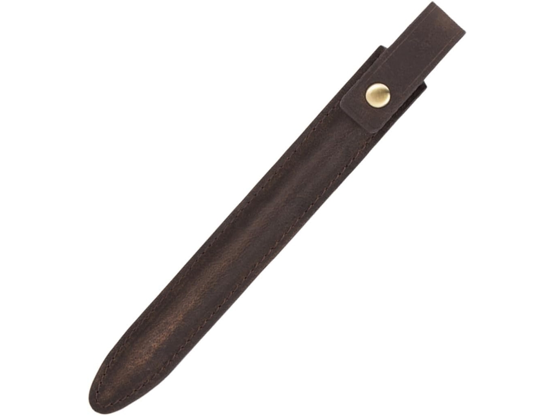 Estuche para lápiz digital Slowmoose, estilo retro en piel, portátil.