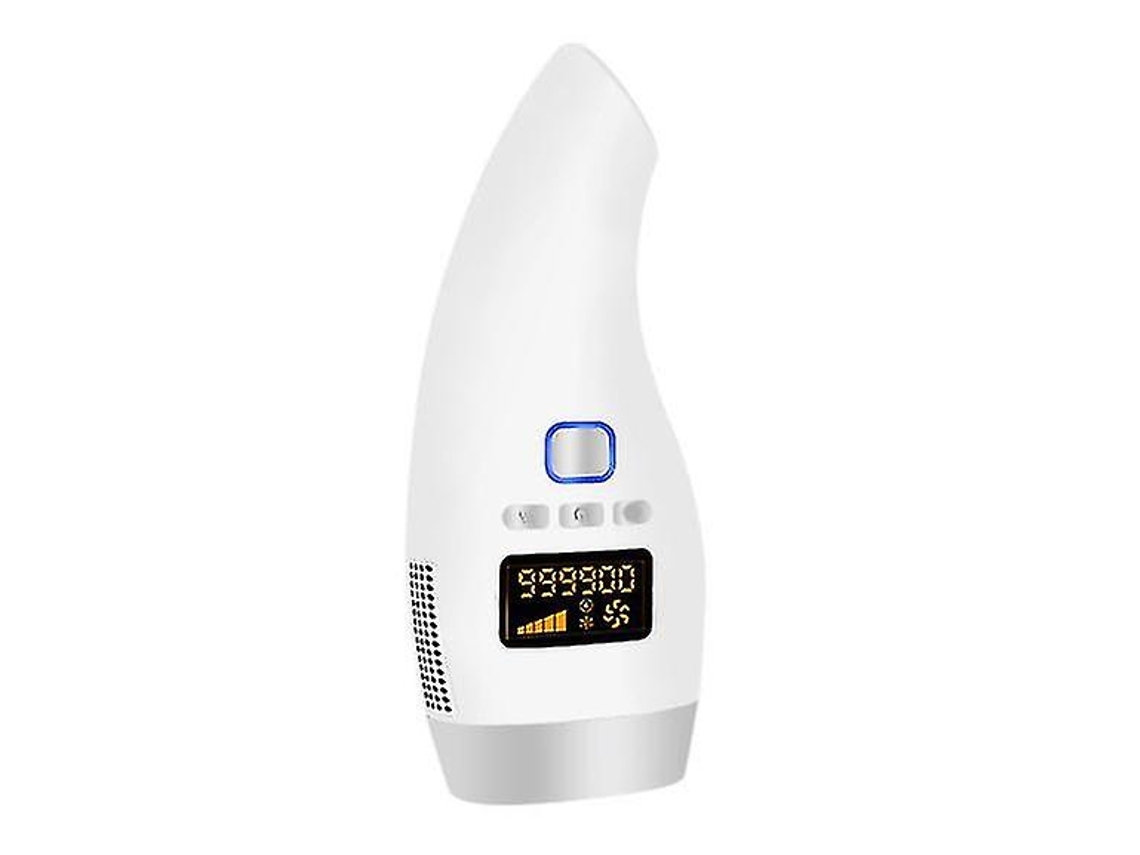 Dispositivo Ipl De Color Plateado, 990.000 Pulsos, Adaptable Al Cuerpo Y Al Rostro, Fácil De Guardar Para Viajar.