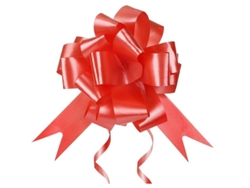 Paquete De 60 Lazos De Cinta Roja Para Envolver Regalos, Navidad Y Decoraciones Para Manualidades.